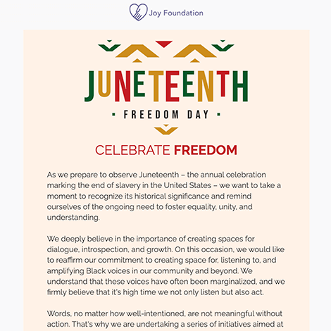 Juneteenth Educate Your Audience